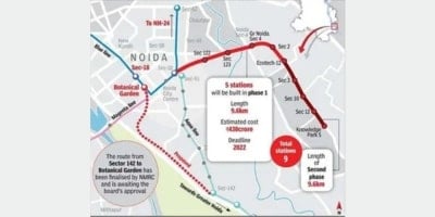 Greater Noida Metro Map
